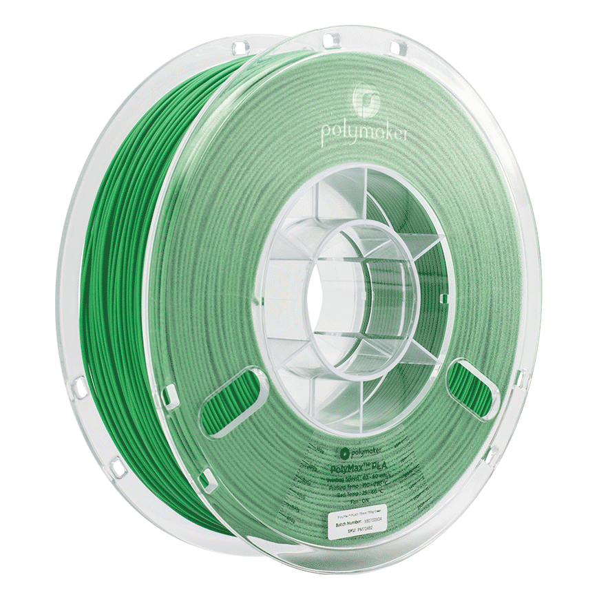 Polymaker PolyMax Tough PLA - 0.75kg - 1.75mm - Green