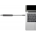 Bluecloud USB-C to USB-A Hub with gigabit ethernet, 3 ports Bluecloud USB-C to USB-A Hub with gigabit ethernet, 3 ports