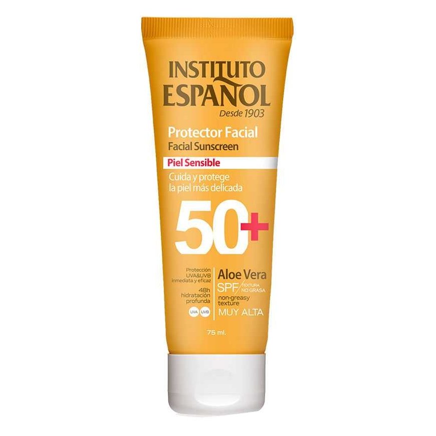 Испанский институт крем для загара для чувствительной кожи SPF50 75мл