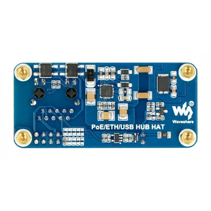 PoE Ethernet/USB HUB HAT, mõeldud Raspberry Pi Zero - Waveshare 19635 – 3