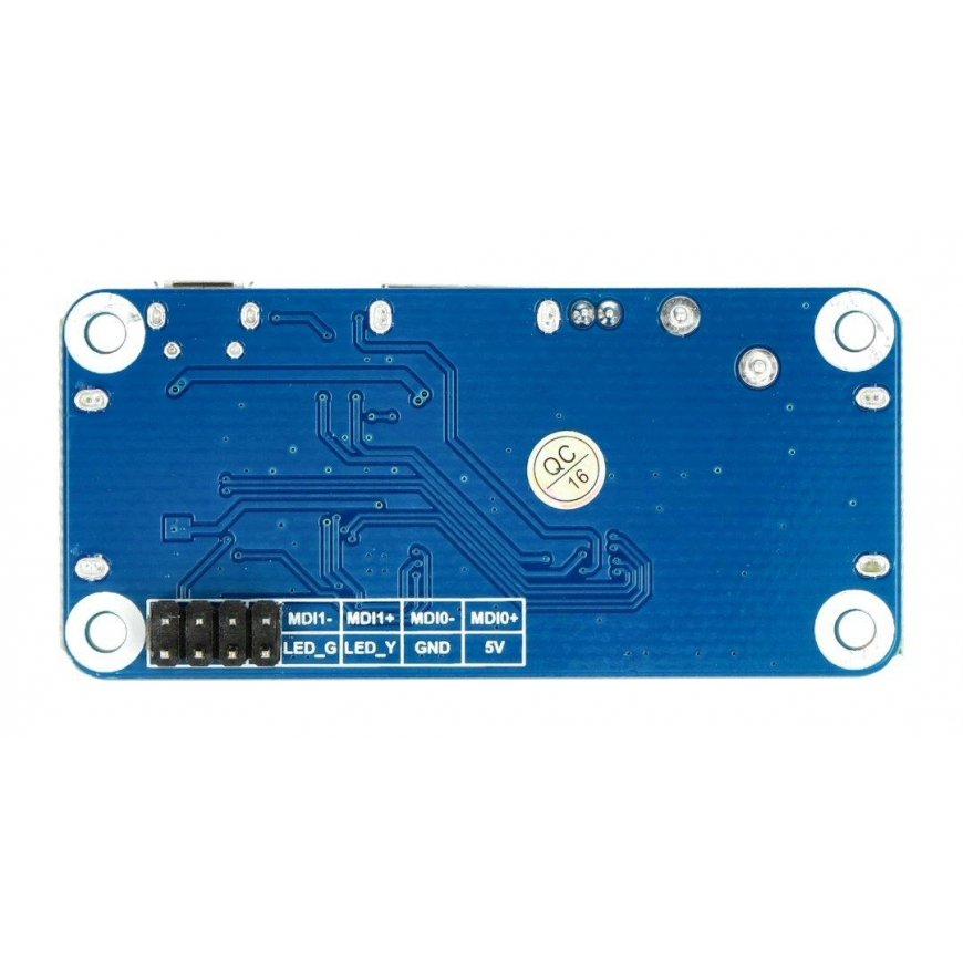 PoE Ethernet/USB HUB HAT, paredzēts Raspberry Pi Zero - Waveshare 19635 – 5