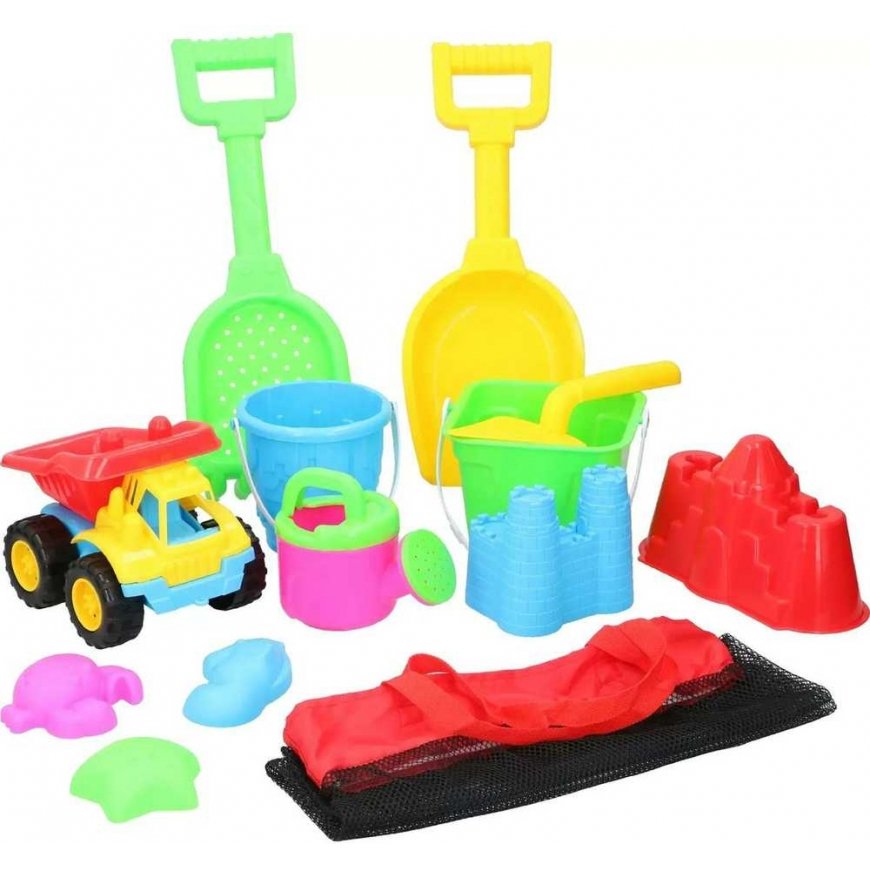 Eddy Toys 13 daļu pludmales komplekts