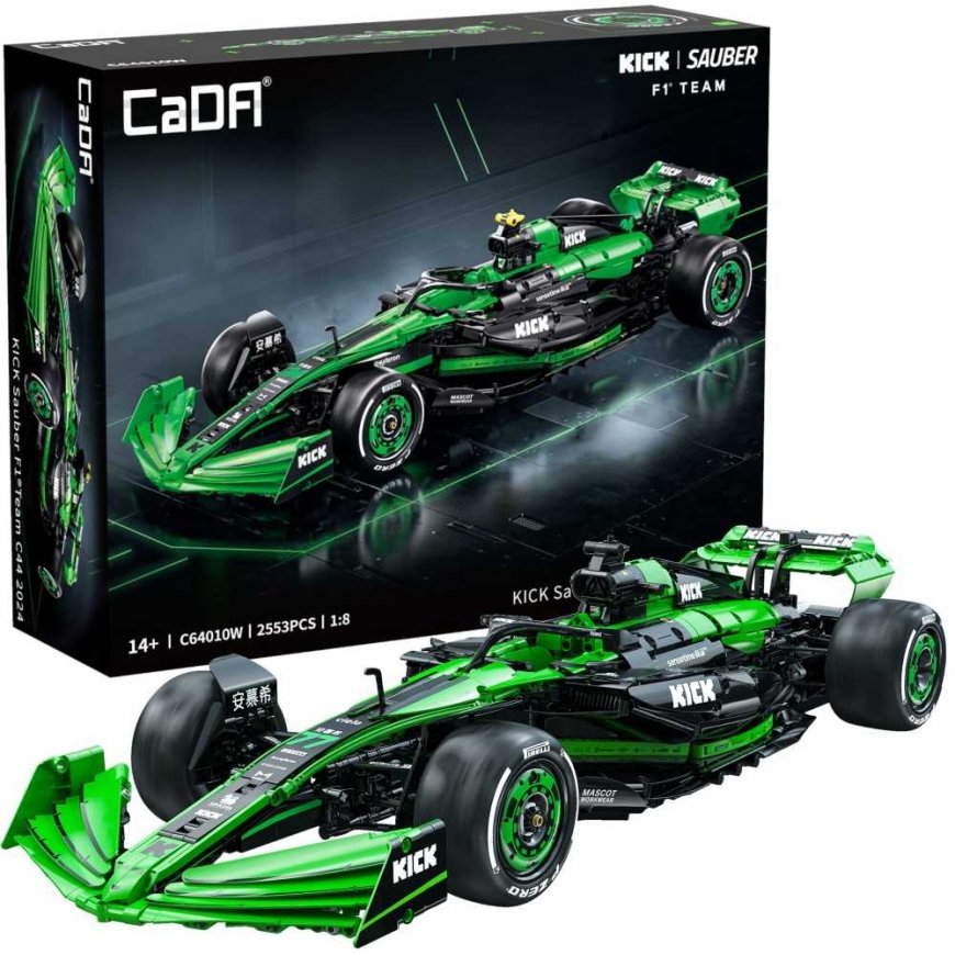 CaDA būvniecības ķieģeļi F1 Kick Sauber