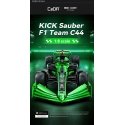 CaDA ehitusplokid F1 Kick Sauber sportautode võidusõidumasin 2553 tükki C64010W CaDA ehitusplokid F1 Kick Sauber sportautode võidusõidumasin 2553 tükki C64010W