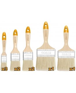 Ingco CHPTB0114091 Flat brush set 9pcs