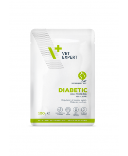 VET EXPERT veterinarinė dieta diabetinėms katėms - drėgnas maistas katėms - 100g