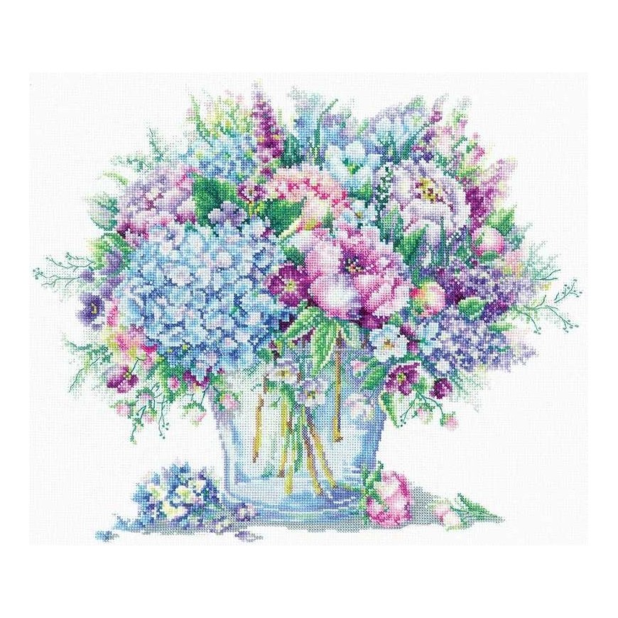 Beldizart Kryželiu embroidery kit "Summer Bouquet" SANL-22