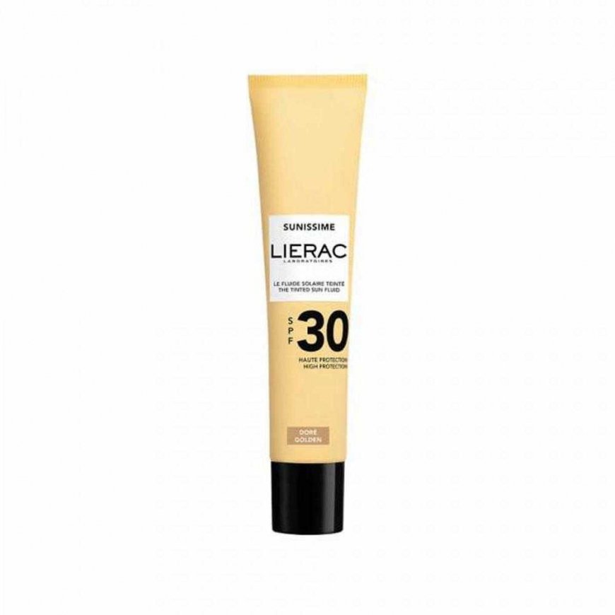 Lierac SUNISSIME tinted sunscreen fluid SPF30 Golden 40 ml