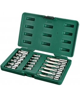 Sata S09052 Socket Set with Attachments 1/4''+1/2'' 18 pcs.