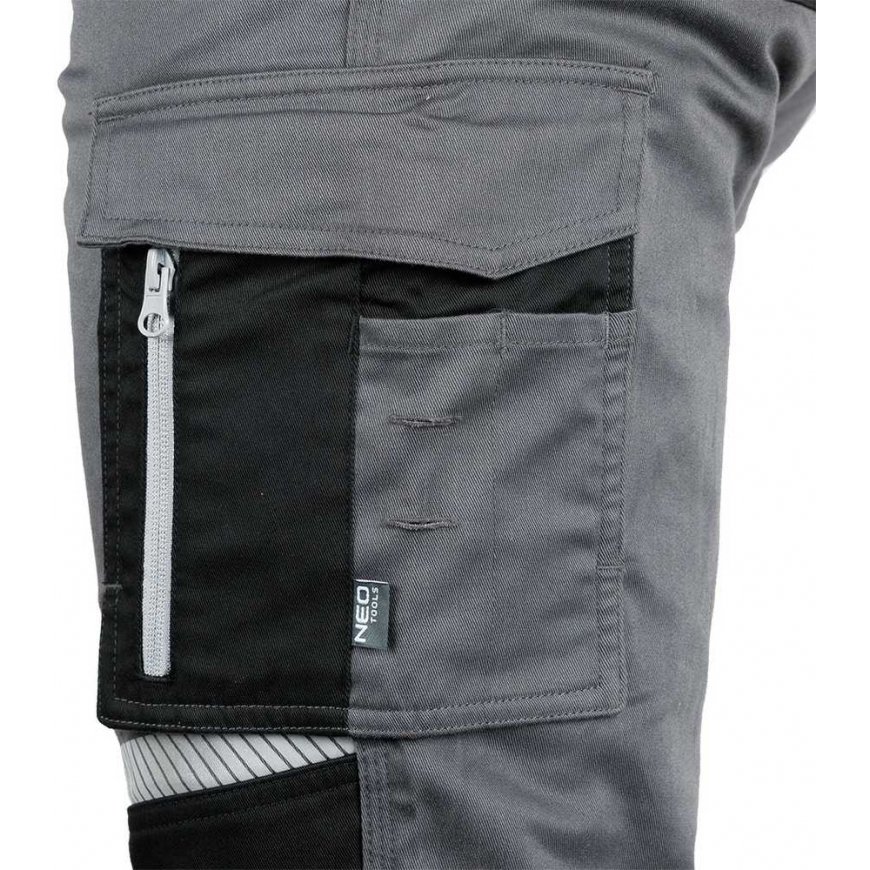 Neo Tools Work Pants Mix&Match, gray-black, size XS – 4