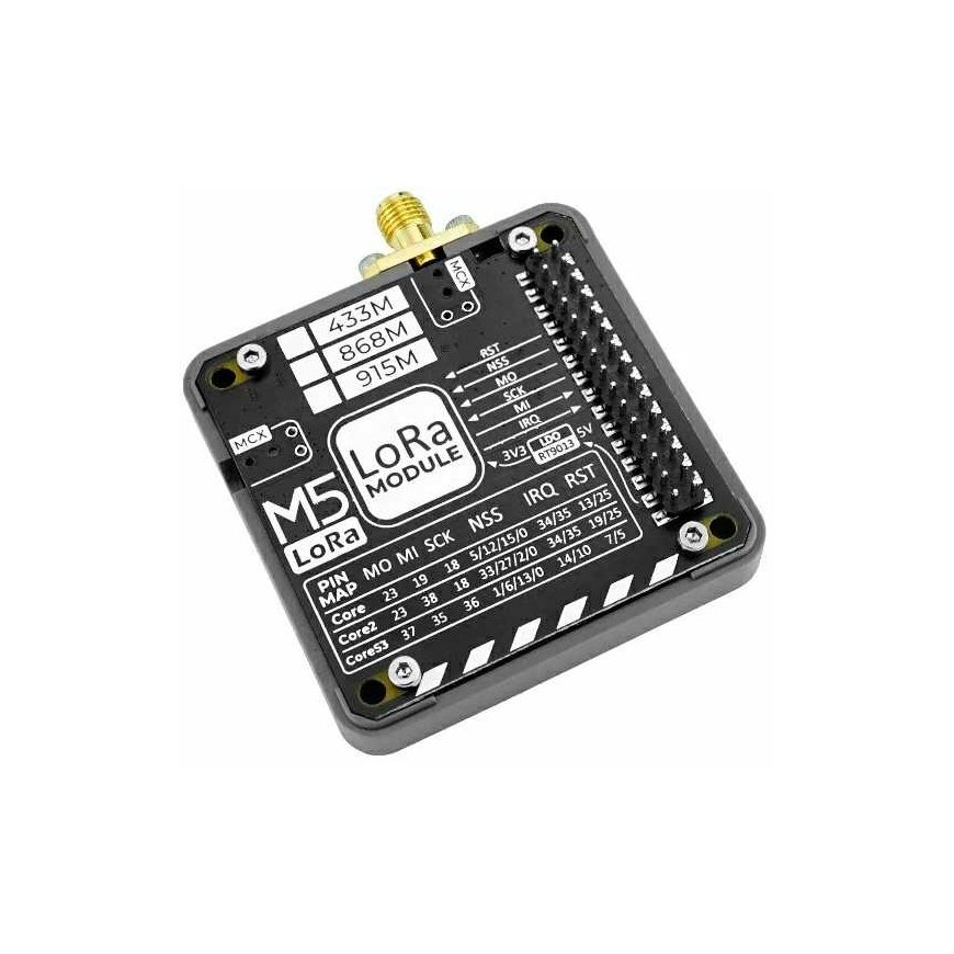 LoRa 433MHz V1.1 modulis - paredzēts M5Stack Core izstrādes moduļiem - M5Stack M005-V11