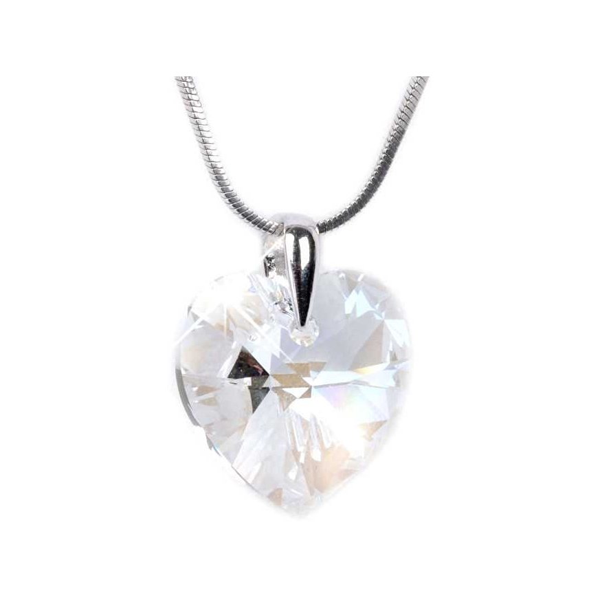 Levien Romantic Moonlight Heart Necklace