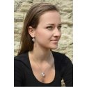 Levien romantiline kuuvalguse südame kaelakee Levien romantiline kuuvalguse südame kaelakee