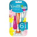 Gillette Venus Tropical (6 tk) - Ühekordsed habemenoad Gillette Venus Tropical (6 tk) - Ühekordsed habemenoad