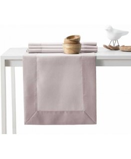 AmeliaHome TCLOTH/AH/EMPIRE/BRD/POWDERPINK/40X140
