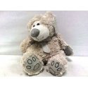 Beppe Bear with ecru ribbon 27cm (258875) Beppe Bear with ecru ribbon 27cm (258875)