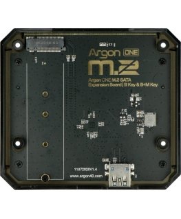 Argon ONE M.2 SATA expansion board - designed for Raspberry Pi 4B