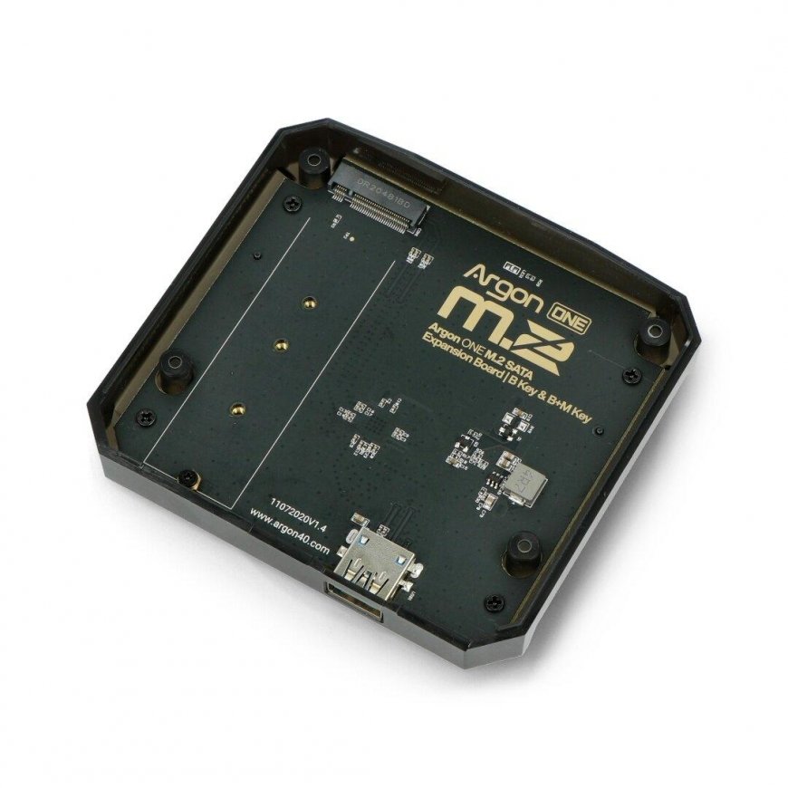 Argon ONE M.2 SATA laiendusplaat - mõeldud Raspberry Pi 4B-le – 2