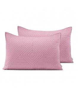 AmeliaHome CUS/AH/SOFTA/PALEPINK+PEARLSILVER/50X70*2