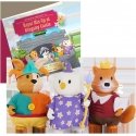 LI'L WOODZEEZ Королевские друзья: Жокей, Художник и Принц набор, WZ6844D LI'L WOODZEEZ Королевские друзья: Жокей, Художник и Принц набор, WZ6844D