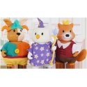 LI'L WOODZEEZ Karaliskie Draugi, Jautrais, Burvju meistars un Princis komplekts, WZ6844D LI'L WOODZEEZ Karaliskie Draugi, Jautrais, Burvju meistars un Princis komplekts, WZ6844D
