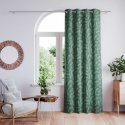 Yöverho AmeliaHome CALM 140x250 cm, renkaat, väri: vihreä Yöverho AmeliaHome CALM 140x250 cm, renkaat, väri: vihreä