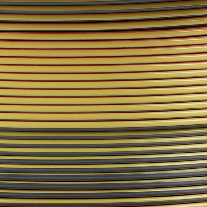 Copymaster3D Tri-Silk 1,75mm 1kg - Aukso/Kupros/Juodas – 3