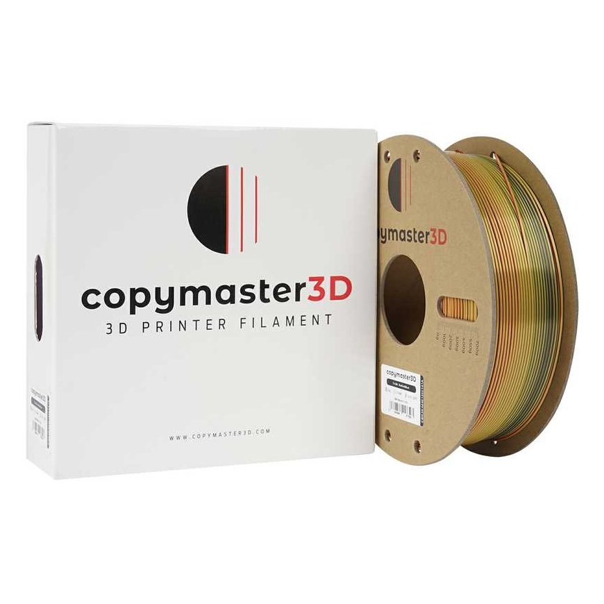 Copymaster3D Tri-Silk 1.75mm 1kg - Gold/Copper/Black – 4