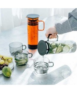 Hario - Krāsu aukstā alus kanna Pelēka 800ml