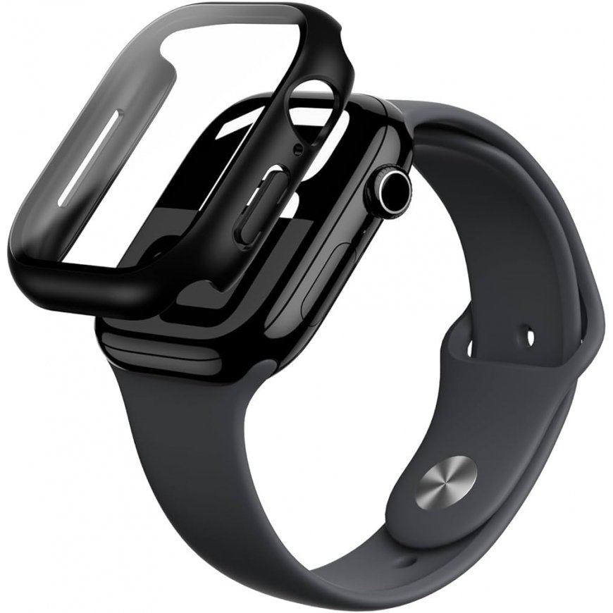 AmazingThing Radix -lasikotelo Apple Watch 42mm:lle - Musta