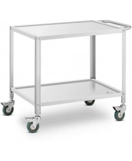 Royal Catering Maitinimise serveerimisratastega vežim 2 riiulit 80 x 57 cm kuni 100 kg