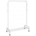 5five Simply Smart GAR white clothing rack, standing, on wheels, 118 x 45.5 x 160 cm 5five Simply Smart GAR white clothing rack, standing, on wheels, 118 x 45.5 x 160 cm
