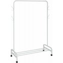 5five Simply Smart GAR balta drēbju pakaramā, stāvoša, uz riteņiem, 118 x 45,5 x 160 cm 5five Simply Smart GAR balta drēbju pakaramā, stāvoša, uz riteņiem, 118 x 45,5 x 160 cm