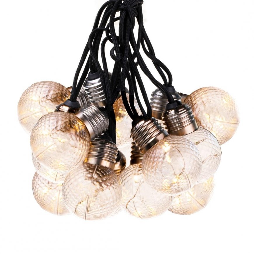 DecoKing Crystalball LED string lights, 10 pcs. – 5