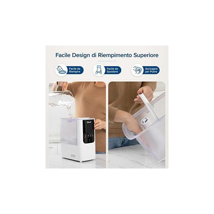 Levoit Oasis Mist Smart kulduri 4,5L – 5