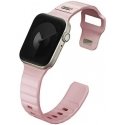 UNIQ dirželis Stride Apple Watch Series1/2/3/4/5/6/7/8/9/SE/SE2 38/40/41mm FKM guminis dirželis rožinė/pale UNIQ dirželis Stride Apple Watch Series1/2/3/4/5/6/7/8/9/SE/SE2 38/40/41mm FKM guminis dirželis rožinė/pale