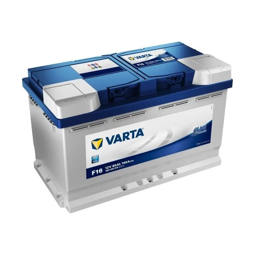 Varta Akumulators VARTA 12V 80Ah/740A BLUE