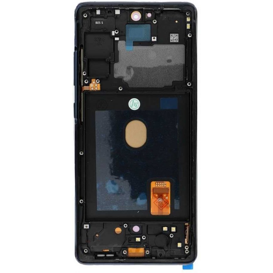 FixCell LCD ekraan, mis on mõeldud SAMSUNG S20 FE OLED tume sinise raami jaoks