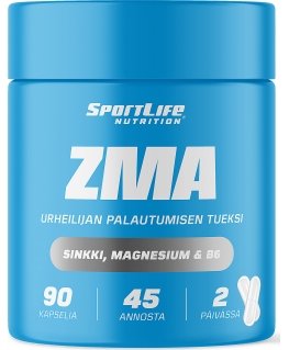 SportLife ZMA 90 capsules, 103 g