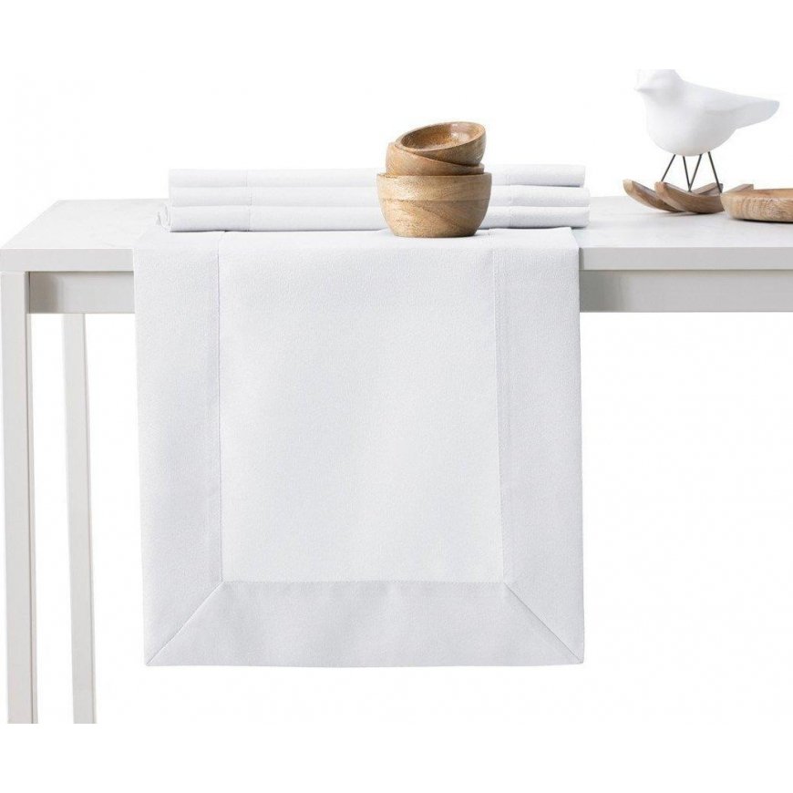 AmeliaHome TCLOTH/AH/EMPIRE/BRD/Белый/40X180