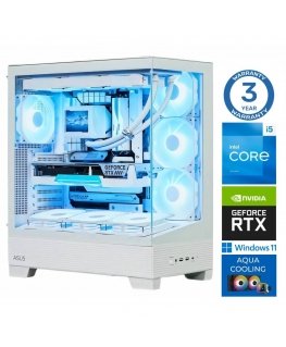 INTOP AQUA i5-14400F 32GB DDR5 1TB SSD M.2 NVME RTX5060Ti 8GB WIN11