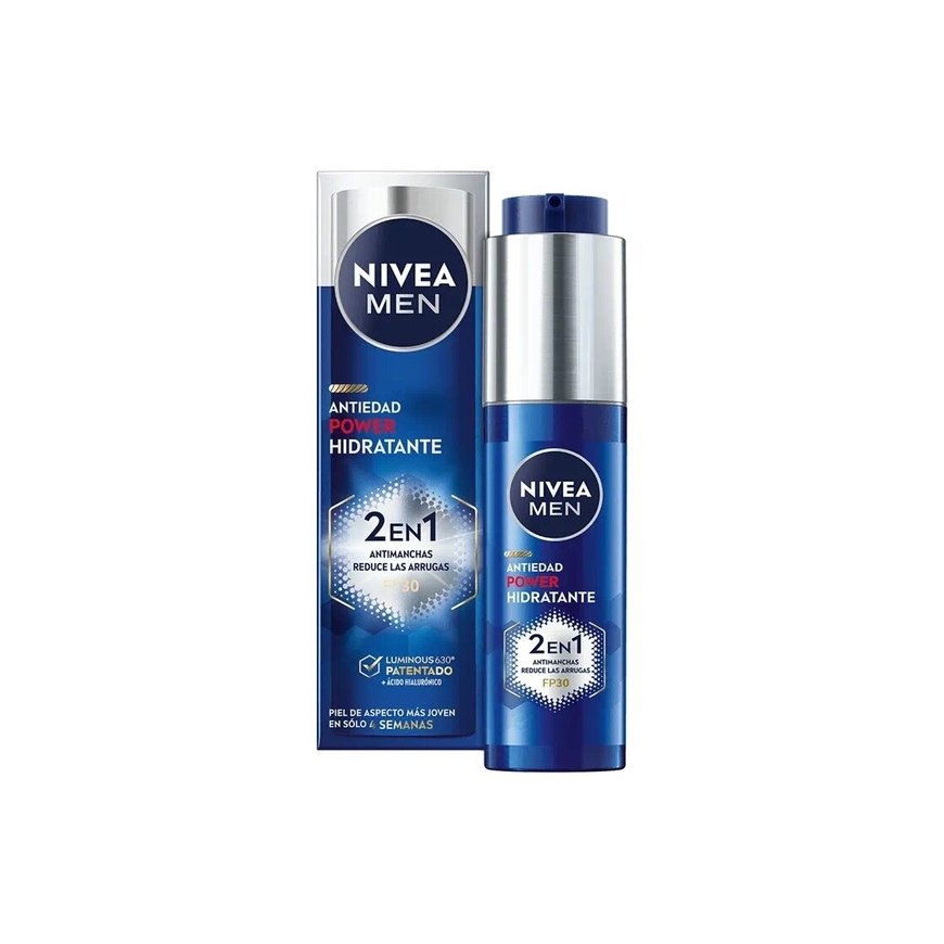 Cr Nivea Men Antisenėjimo Drėkinamasis F30, 50 ml