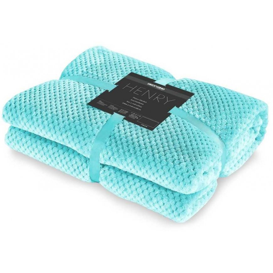 Pledas DecoKing Henry, light blue, 220 cm x 240 cm – 3