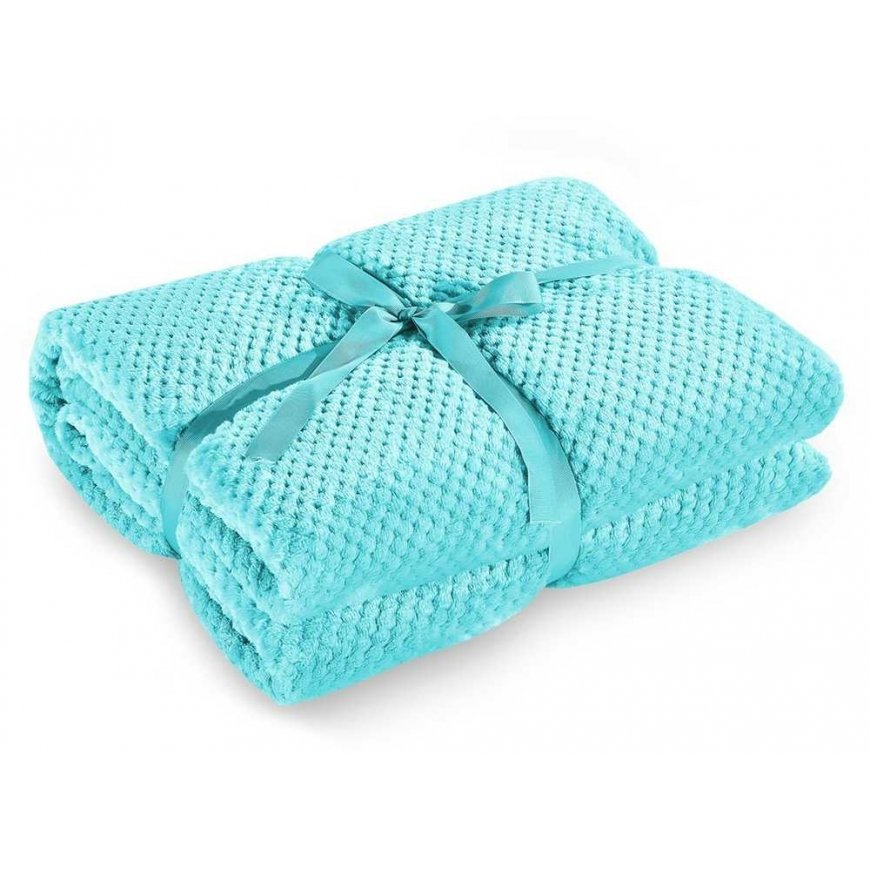 Pledas DecoKing Henry, light blue, 220 cm x 240 cm – 4