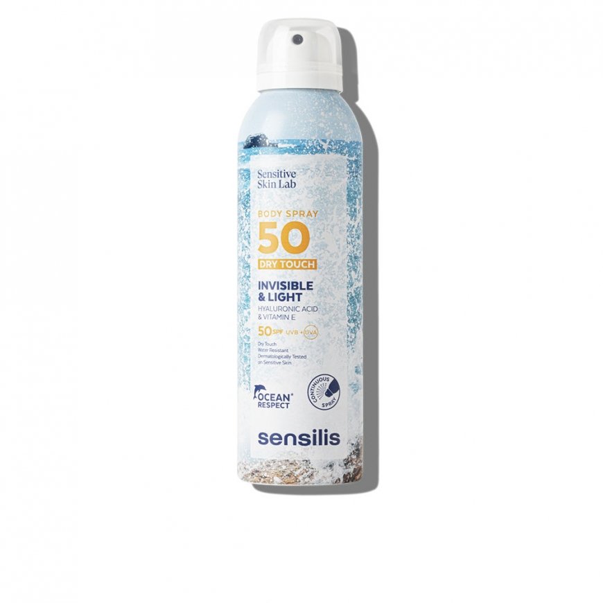 Sensilis INVISIBLE & LIGHT kehapihustus SPF50+ 250 ml
