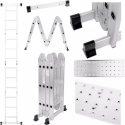 EXTRALINK ladder HINGED LAD3X4MP 3X4, 3.55 M (+PLATFORM) EXTRALINK ladder HINGED LAD3X4MP 3X4, 3.55 M (+PLATFORM)