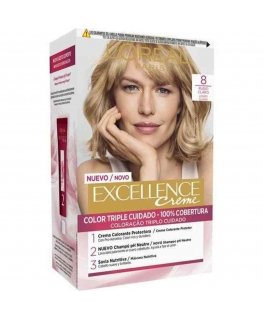 Long-lasting Excellence L'Oreal Make Up Clean Bright Nº 8