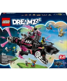 LEGO Dreamzzz Õudusunenäo allveelaev hai paadiga 71500