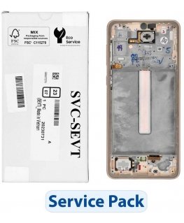 „ServicePack“ LCD ekraan SAMSUNG A33 5G A336B GH82-28143D Kuld