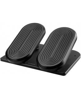 Ergonomiline jala tugi, FOOTPODIUM must, plastmassist, ULTRADESK